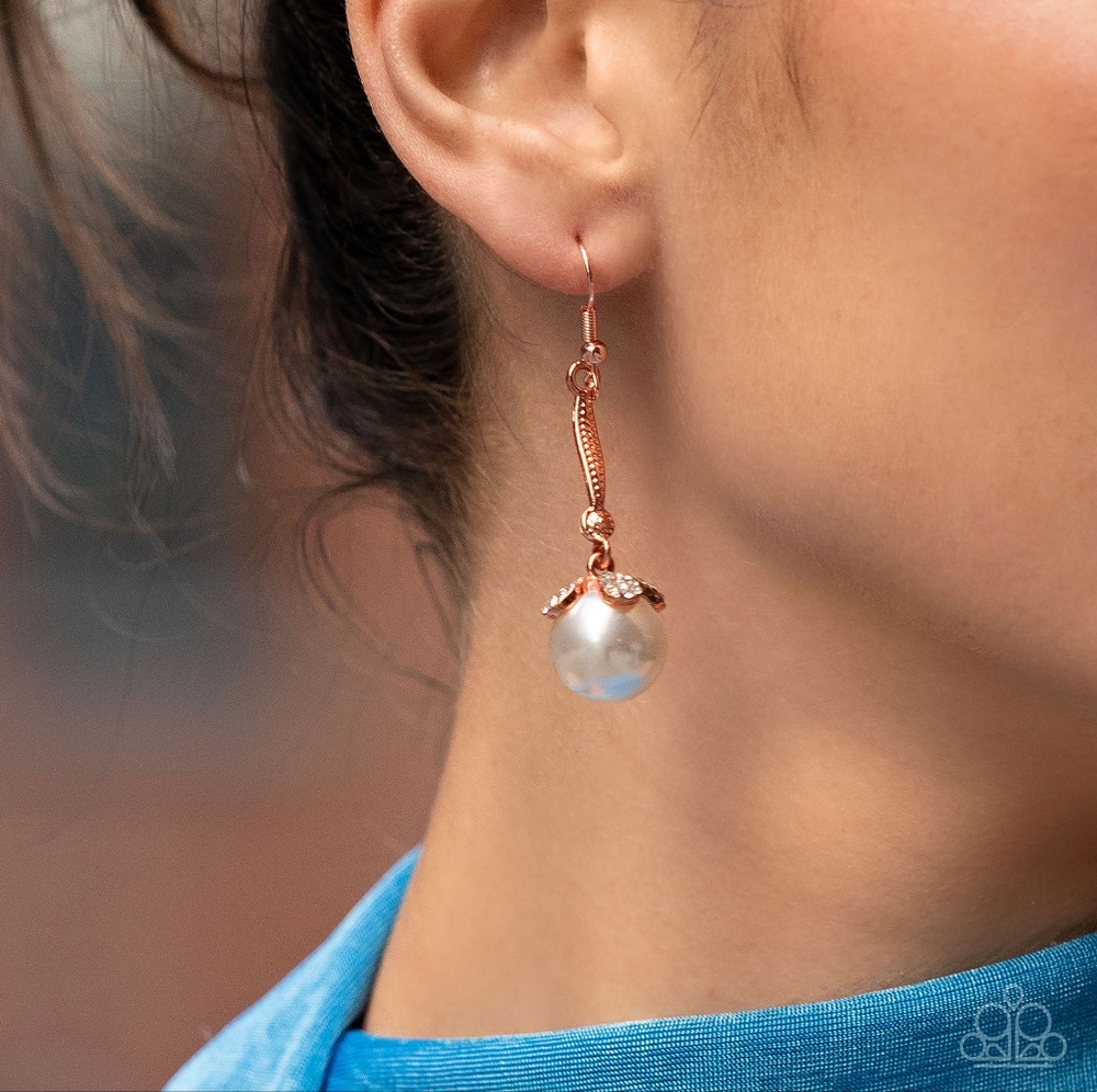 Elegant Pearl Drop Earrings